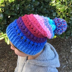 Brand New! Kids Unicorn Colored Winter Hat